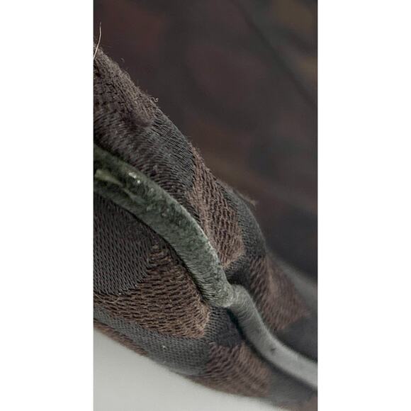 COACH Madison OP Art Signature Logo Black Silver Crossbody Bag Purse - Picture 7 of 12